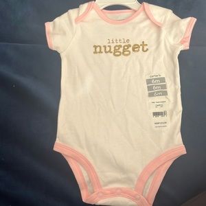 Baby onesie Carters, brand new
